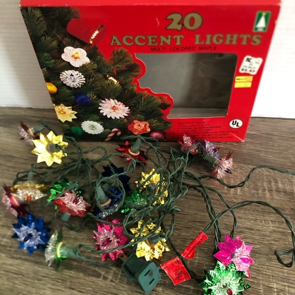 Vtg Multicoloured String Lights - Picture 7 of 13